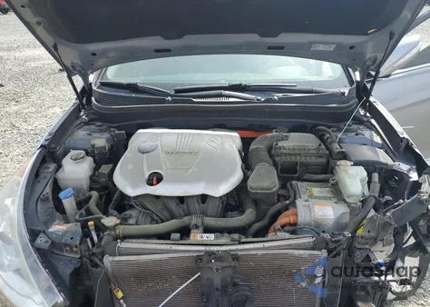 2015 Hyundai Sonata Hybrid from USA, damaged, VIN KMHEC4A49FA126443